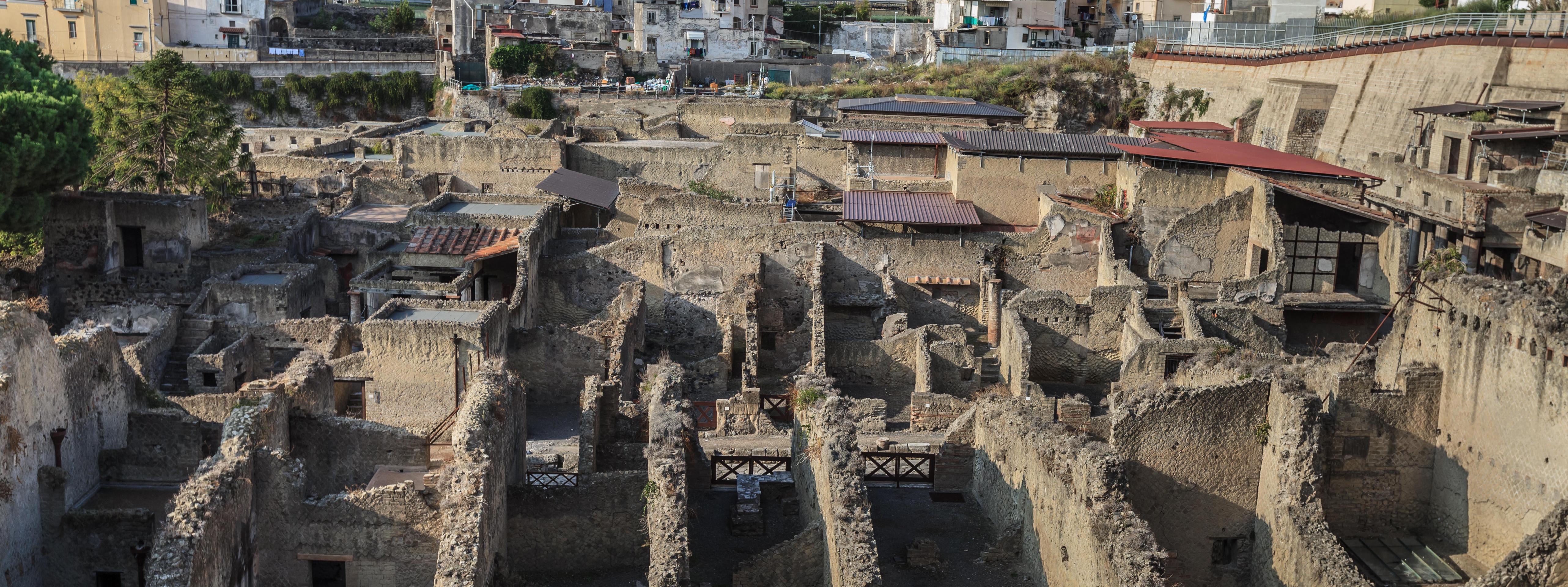 Transfer to Pompeii and Herculaneum - leaving from Naples
